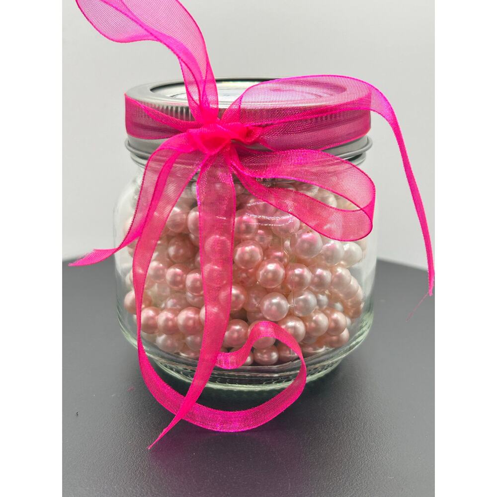 Prom & Wedding, Graduation, Jewelry Mystery Jar - Pink & White Pearl Collection